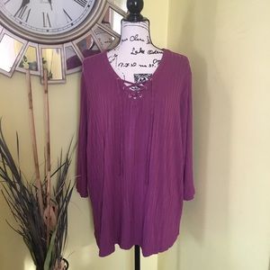 Woman Within Blouse Mauve